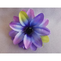 Jiřina Dahlia modro-zeleno-fialová vazbová Ø 12 cm
