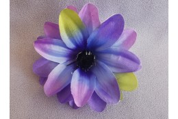 Jiřina Dahlia modro-zeleno-fialová vazbová Ø 12 cm