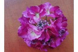 Hortenzie vínovo-fialová vazbová Ø 17 cm