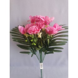 Karafiát smuteční kytice 6 barev 45 cm