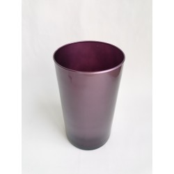 A Váza válec fialová, 25 cm