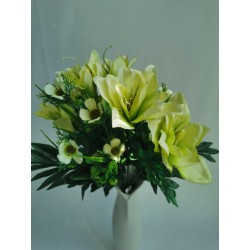 Amarylis kytice zelená 45 cm