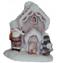Svícen domeček 11,5*10*13 cm