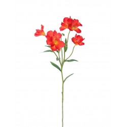 Alstromerie oranžová 65 cm