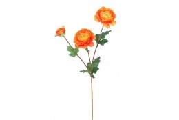 Ranunculus oranžový 66 cm