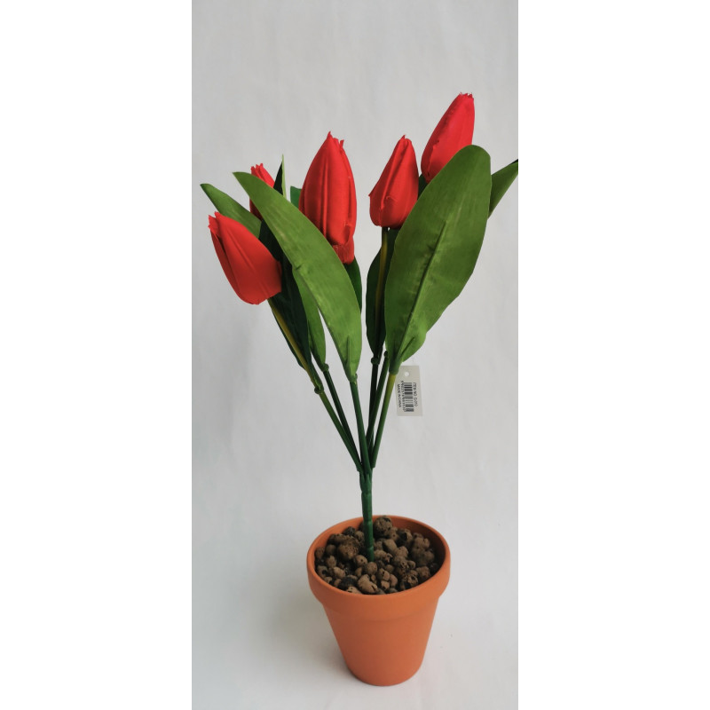 Tulipán svazek, 42 cm, 6 barev