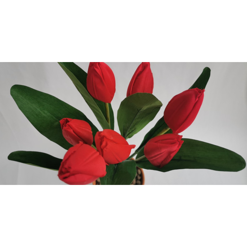 Tulipán svazek, 42 cm, 6 barev