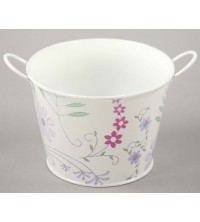 Obal bílo-růžovo-fialový 10,5*15 cm