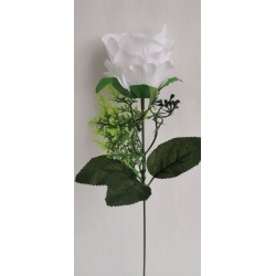 Růže bílá zápich 30 cm