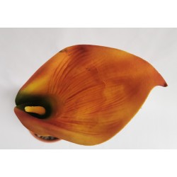 Kala oranžovo-hnědá vazbová 15*11 cm
