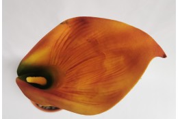 Kala oranžovo-hnědá vazbová 15*11 cm