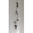 Girlanda jednoduchá - bílá růže