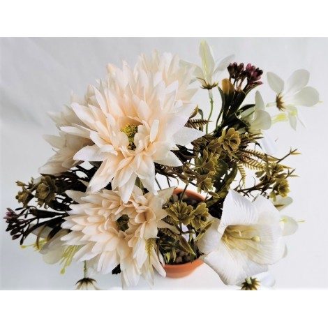 Kytice gerbera, lilie, 6 barev
