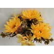 Kytice gerbera, lilie, 6 barev