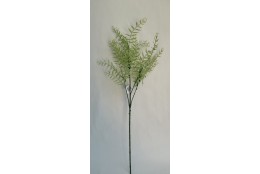 Větvička plast, lístky zelená 75 cm