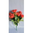 Růže kytička, červená vybledlá