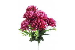 Chryzantéma kytice tm. fialová 57 cm