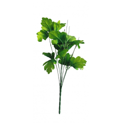 Chryzantéma polotovar zelené listy 50 cm