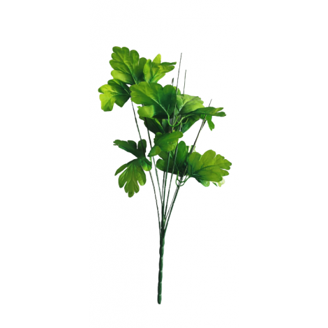 Polotovar chryzantéma - zelené listy
