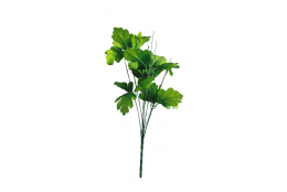 Polotovar chryzantéma - zelené listy