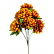 Chryzantéma kytice - oranžová