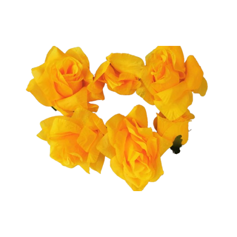 Polotovar - květy růže 2, 3 barvy