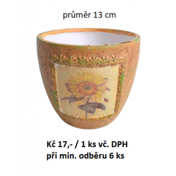 Obal slunečnice, 6 ks