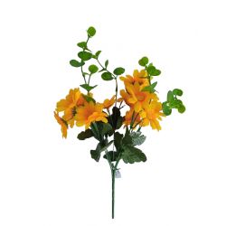 Kopretina kytice žlutá 32 cm