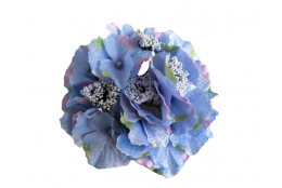 Hortenzie modro-růžovo-zelená vazbová Ø 17 cm
