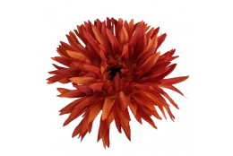 AA Gerbera oranžovo-hnědá 54 cm