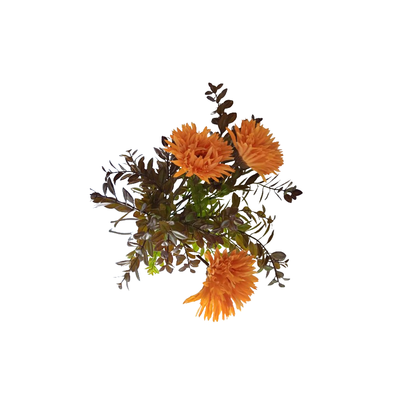 AA Gerbera kytička 5 ks s přízdobou
