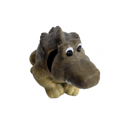 Krokodýl s kývací hlavou 15 cm