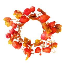 Věnec podzimní Physalis Ø 25 cm
