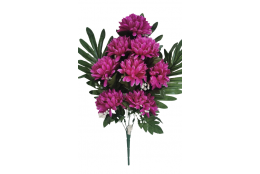Chryzantéma kytice smuteční fialová 46 cm