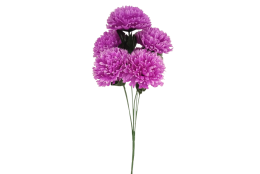 Chryzantéma svazek fialová 39 cm