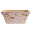 Jardiniéra vánoční 18*9*8 cm
