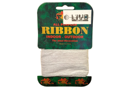 Stuha stříbrná 4,5 cm * 2,7 m