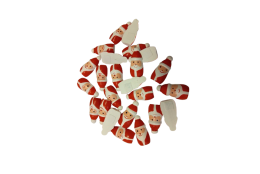 Dřevěná samolepka Santa