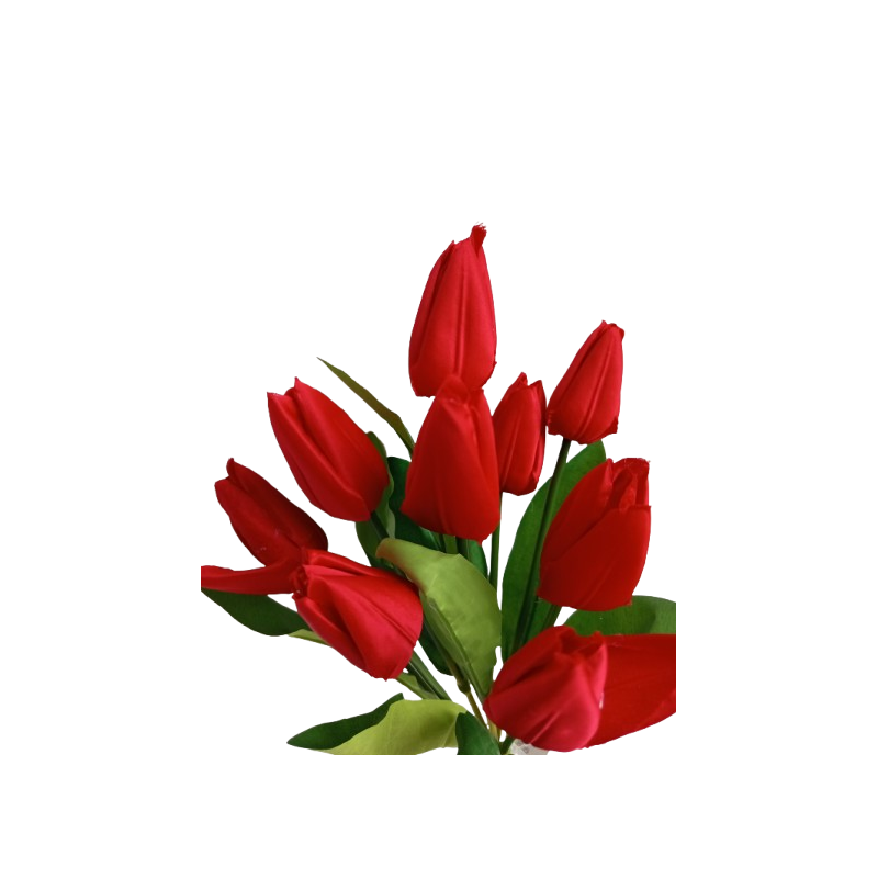 Tulipán svazek červený, 44 cm